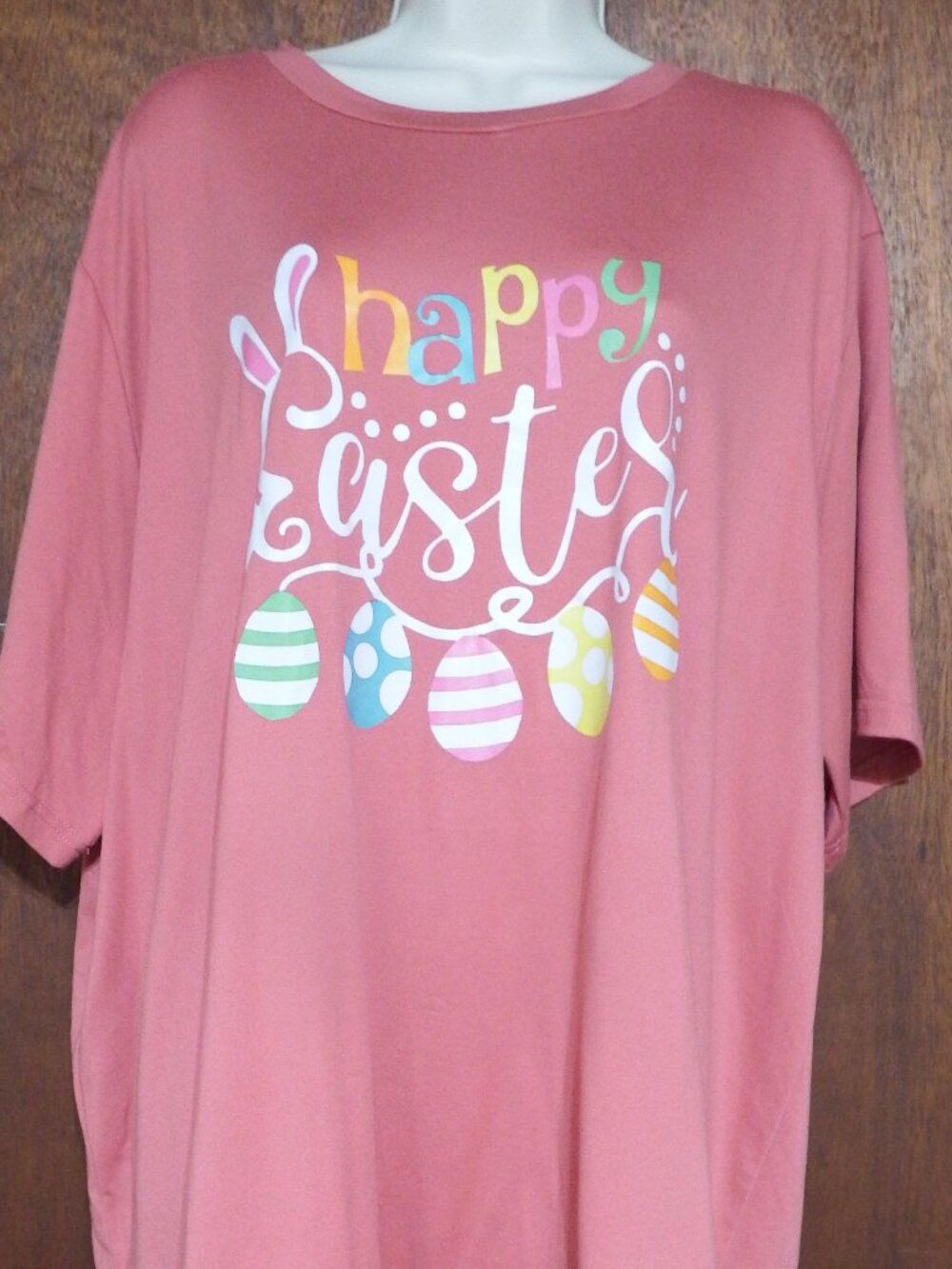 Women's Easter short sleeve t-shirt, Size 6XL